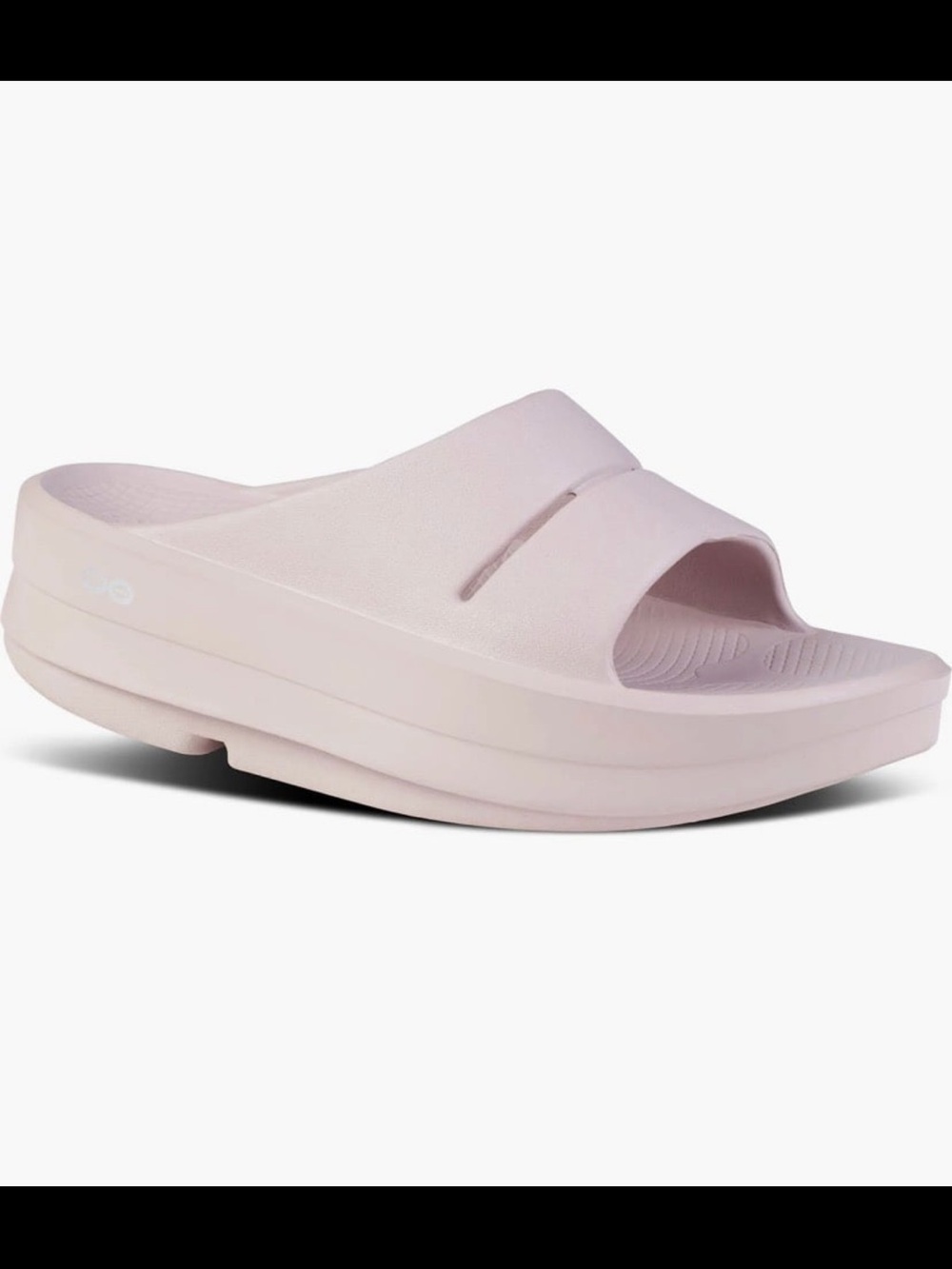 OOFOS Women's Platform Slide Sandal - Pale Pink